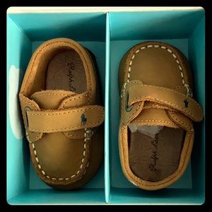 Brand new in box Ralph Lauren baby boy loafers